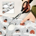 thumbnail image 6 of Yayeee Faucet Mat for Kitchen Sink 30" Diatomite Long Splash Guard Pad, Cartoon Red Houses, 6 of 7
