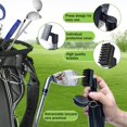 thumbnail image 2 of shiyou-Golf Club Brush, Pro Golf Club Cleaner Brush Set, Golf Ball Brush Cleaning Brush Telescopic Pull Loop Brush + Rag, Golf Ball Accessories, Best Essentials Golf Accessories Gifts for Men ﻿, 2 of 4