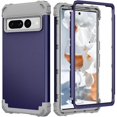 thumbnail image 1 of 3 In 1 Shockproof Case Compatible Google Pixel 7 Pro/ Pixel 7 Rugged Armor Fall Resistant Heavy Duty Cover, 1 of 3