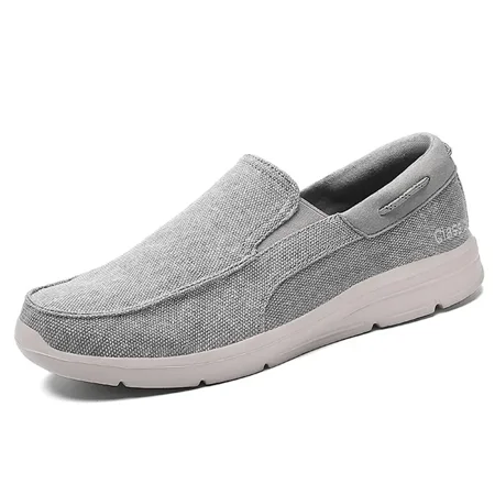 

Men‘s Canvas Driving Style Loafers Comfortable Slip On Shoes Mocassin