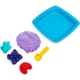 thumbnail image 3 of Kinetic Sand, Sandbox Playset con 1 libra de púrpura y 3 moldes, para mayores de 3 años Kinetic Sand NA, 3 of 3