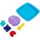 thumbnail image 3 of Kinetic Sand, Sandbox Playset con 1 libra de púrpura y 3 moldes, para mayores de 3 años Kinetic Sand NA, 3 of 3