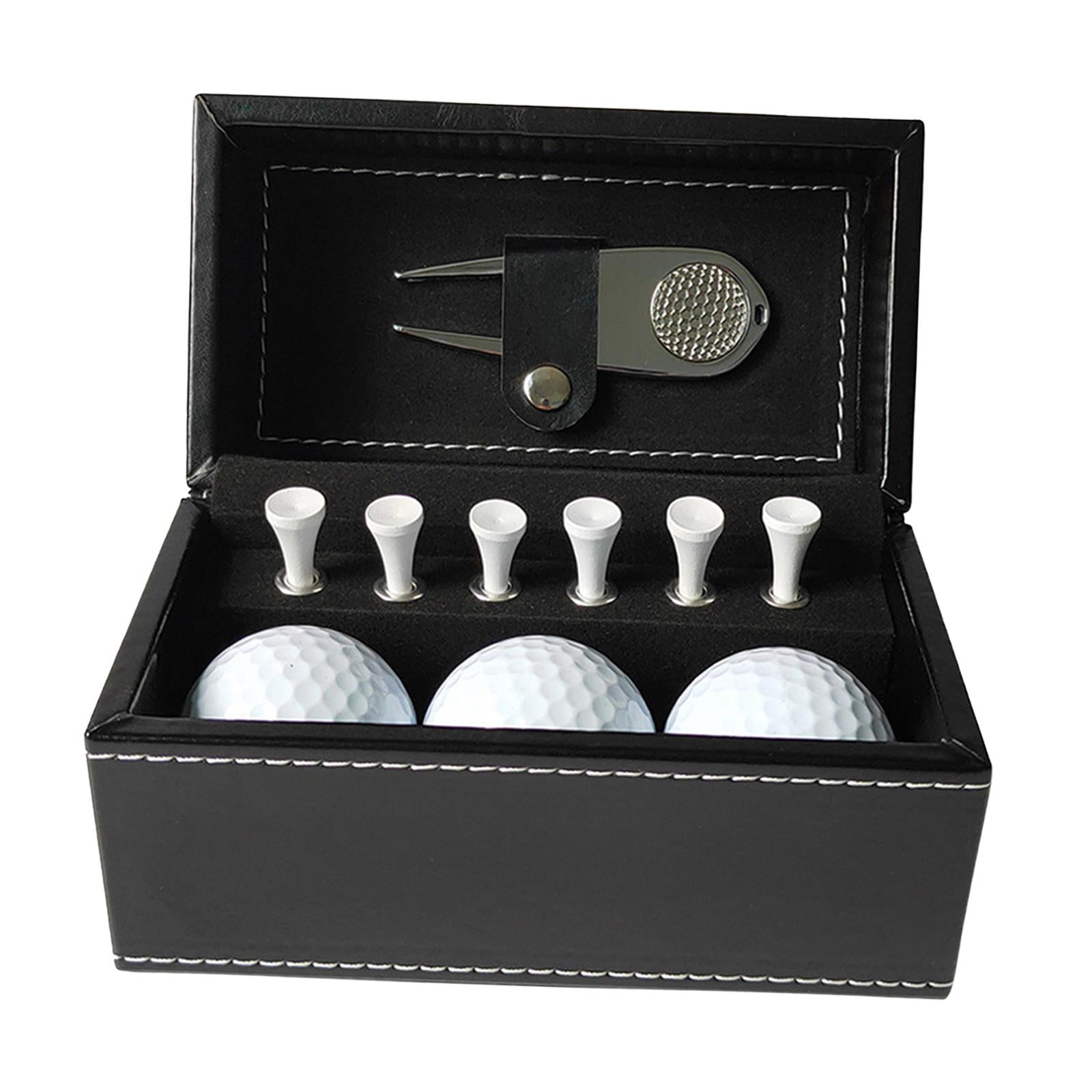 GARENDE Golf Ball Gift Set Gift Package Golf Balls for Men Women Golfers Golf Course Argent Tool