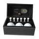 thumbnail image 5 of Juego de regalo de pelotas de golf, herramienta de metal para hacer divots, pelotas de golf, 6 tees de golf, regalo de golf para hombres Herramienta de división plateada, 5 of 9
