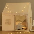 thumbnail image 5 of Children's Play Tent Indoor Children's Play Tent Boys Girls Princess Toys Small House Outdoor Toddler Playhouse Castle，with a String of Starlights, 5 of 10