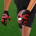 thumbnail image 5 of FINGER TEN Football Receiver Gloves Youth Receiving Gloves Pro 3.0 Durable Breathable Flexible White Red Black Blue Small Large Medium X-Large, 5 of 7