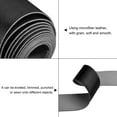 thumbnail image 3 of Leather Straps for Crafts, 1 Pack 2" Wide Grain Leather Strips(Black), 3 of 6
