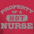 thumbnail image 3 of CafePress - Property Of A Hot Nurse Dark T Shirt - Men's Classic Graphic Cotton T-Shirt, 3 of 4
