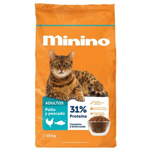 Croquetas Para Gato Minino original 15 Kg