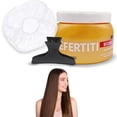 thumbnail image 1 of Mascarilla Capilar de Argán Nefertiti 350g + Gorro de Baño y Pinza para Cabello Alfamar | Hidrata, repara y suaviza | Cabello brillante, manejable y sin frizz12, 1 of 5
