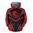 thumbnail image 5 of Sudadera con capucha para hombre con estampado 3D de Mortal Kombat, ropa de calle, hip hop, para exteriores, para montar en motocicleta, sudadera informal de moda para hombre, 5 of 5