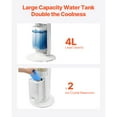thumbnail image 4 of KFFKFF Tower Fan, 23.3ft/s Velocity Quiet Floor Fan, 70° Oscillating Fans for Indoors with 9 Speeds, 4 Modes, 24H Timer, Portable Standing Bladeless Fan, 4 of 9