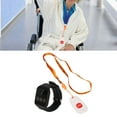 thumbnail image 4 of Botón De Llamada Del Cuidador, Buscapersonas Inalámbrico Impermeable De Alta Sensibilidad Para El Cuidador, Vibración De Señal Estable Para Pacientes, 4 of 7