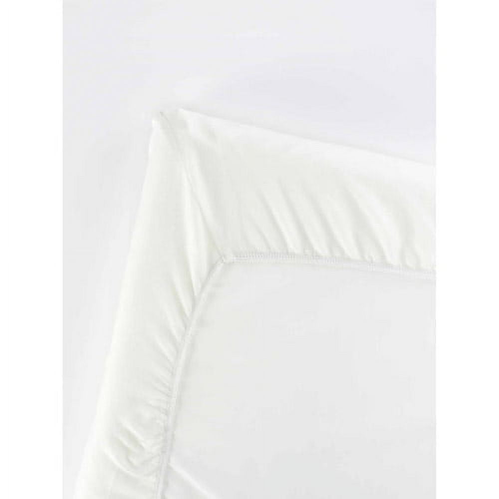 BabyBjorn Fitted Sheet for Travel Crib Light, White