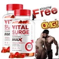 thumbnail image 1 of 2x Vital Surge Max Male Gummies Gomitas de testosterona Vital Surge para hombres en stock NUEVO Mejor, 1 of 7