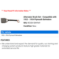 thumbnail image 2 of Alternator Brush Set - Compatible with 1953 - 1954 Plymouth Belvedere, 2 of 2