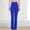Blue, variant on Yoga Pants for Women Women Fashion Solid Color High Waisted Fitting Boot Cut Yoga Full Length Pants