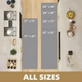 thumbnail image 2 of PABUBE Kitchen Mat Cushioned Anti Fatigue Kitchen Rugs Waterproof Non-Slip Comfort Standing Mat for Kitchen, Floor, Office, Sink, Grey, 24" x 87", 2 of 9