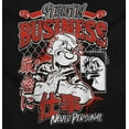 thumbnail image 2 of Cool Urban Popeye Strictly Business Men's Long Sleeve Tee T Shirt Brisco Brands S, 2 of 6