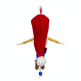 thumbnail image 2 of Disney Parks Toy Story Santa Woody Articulated Christmas Ornament New with Tag, 2 of 3