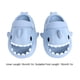 thumbnail image 2 of Sandalias de Tiburón para Niños, Antideslizantes, de Punta Abierta, para Ducha y Casa, Azul Neblina, Longitud Interior 16cm, 2 of 10
