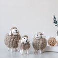 thumbnail image 3 of POINTERTECK Living Room Bedroom Ornament Personality Cute Felt Creative Sheep Decoration, 3 of 8