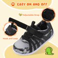 thumbnail image 4 of Barerun Toddler Boys Shoes Kids Breathable Sneakers Tennis Shoes Slip on Shoes, 4 of 7