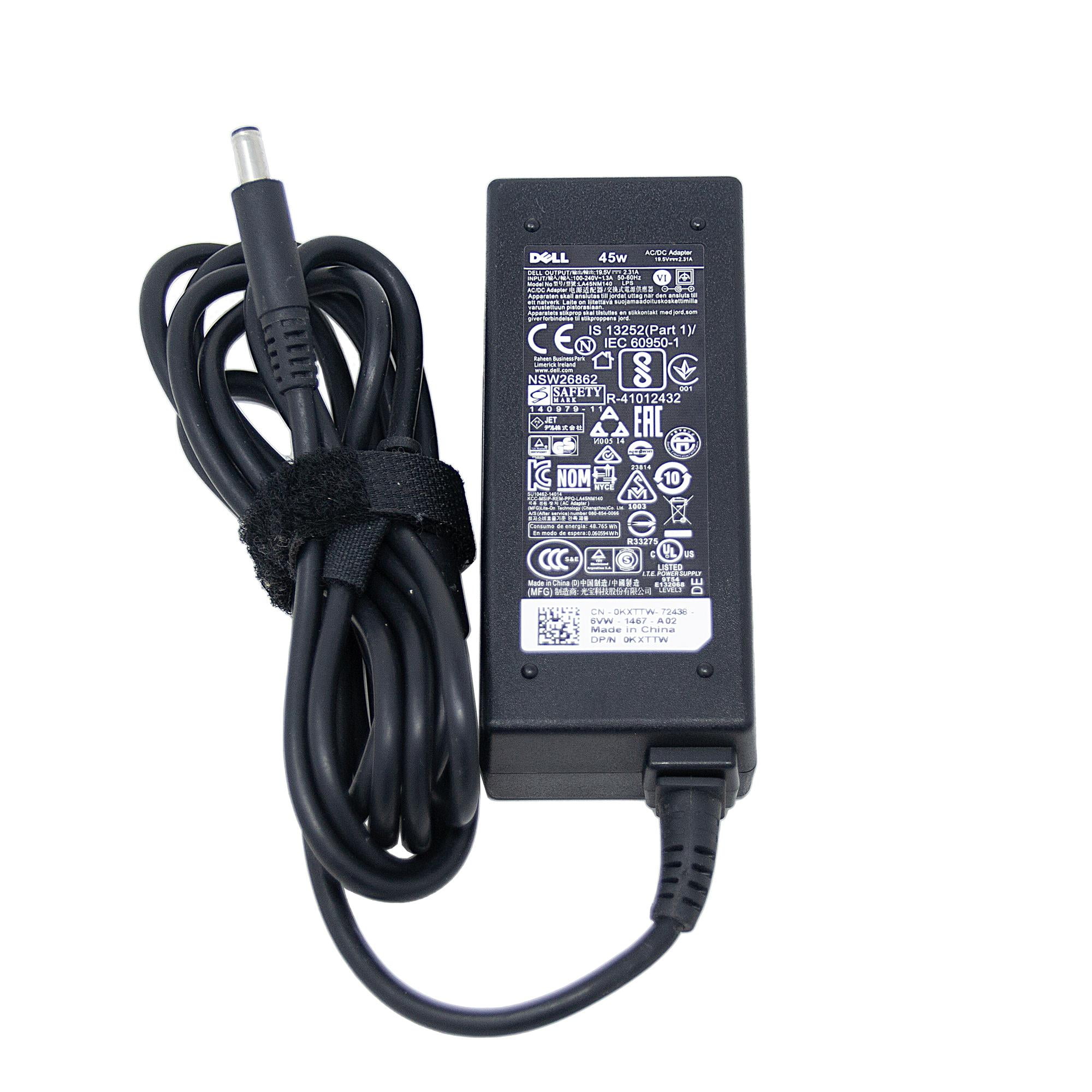 Dell Inspiron 7580 45W Laptop Charger AC Adapter - Walmart.com
