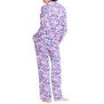 thumbnail image 2 of Karen Neuburger Womens Cheshire Secrets Girlfriend Knit Pajama Set With Lace Style-RLK0293, 2 of 4