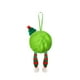 thumbnail image 2 of Bolas de adornos para árboles de Navidad | Textura verde peluda • Acento de cinta • Decoraciones navideñas de toque suave • Adornos colgantes duraderos • Encanto festivo moderno • Una pieza, 2 of 9