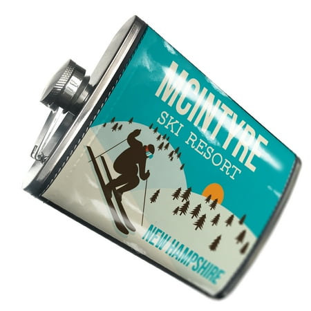 

NEONBLOND Flask McIntyre Ski Resort - New Hampshire Ski Resort