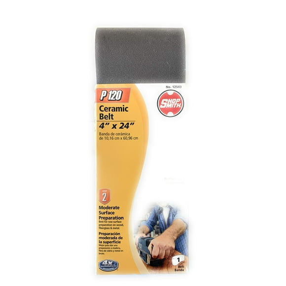 Shop Smith P120 Ceramic Belt 4”x24”
