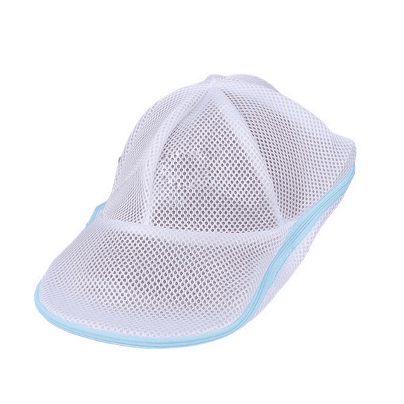 Simple Hat Wash Protector Baseball Cap Cleaner Laundry Bag Wash Hat Bag Washing Machine Mesh Bag New 2Pcs,