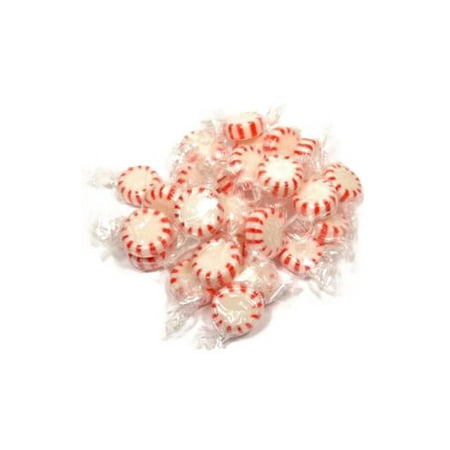 Atkinsons Mint Twist Arcor Red & White Peppermint Starlights | White Center | Twist Wrap Mints | 4 pounds ()