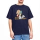 thumbnail image 3 of Camisetas de algodón 100 % de Peanuts, Charlie Brown y Snoopy, camisetas populares para hombre, camisetas de manga corta con diseño clásico Y2K de verano, 3 of 5
