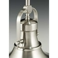 thumbnail image 6 of Progress Lighting, Fresnel Lens Collection, 1-Light LED Pendant, Brushed Nickel, Prismatic Glass, Material: Steel, 6 of 6