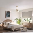 thumbnail image 3 of Hunter 52 inch Kennicott Luxe Gold Damp Rated Ceiling Fan and Wall Control, 3 of 15