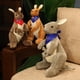 thumbnail image 4 of Juguete de peluche de canguro de bufanda realista para niños, simulación de animales australianos, canguro, mamá y bebé, regalo divertido, 4 of 5