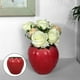 thumbnail image 5 of 2 Uds Floreros de Resina en Fresa Estatua Decoración Del Hogar Artesanía Macarena Florero Estatua, 5 of 8