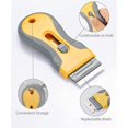 thumbnail image 4 of Scratch Proof Cooktop Scraper Cleaning Tool, Wallpaper Scraper, Glass Scraper, Cooktop Scraper for Ceramic Stickers, Subfloors, 4 of 5