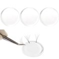 thumbnail image 1 of 3 Pcs Support Rond pour Cils Coussin en Silicone pour Extensions de Cils, 1 of 10