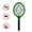 green, variant on Electric Flys Swatter, Bug Zapper, Mosquito Zapper Racket, Gold Zone Voltage, 3-Layer Safety Mesh Use with Pro Swat Tips, Handheld Flys Zapper for Indoor, Outdoor - Red