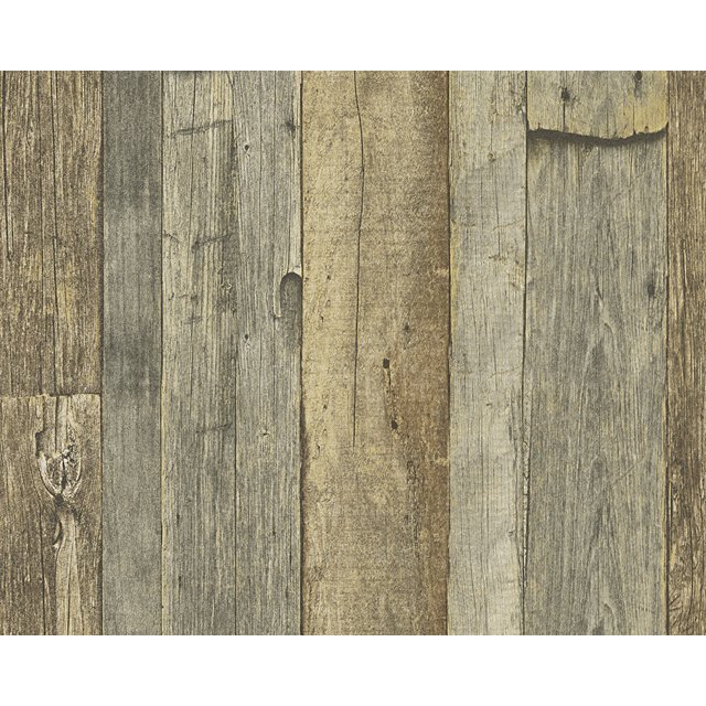 Dekora Natur 6 - Naturally Multifaceted Brown, Cream, Yellow Wallpaper Roll