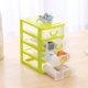 thumbnail image 1 of HANXIULIN Caja de almacenamiento portátil multiusos de plástico de 4 capas, apilable y transportable, organizador con asa, ideal para organizar artículos de papelería, costura, artesanías, joyas y, 1 of 3