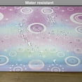 thumbnail image 6 of Ambesonne Pastel Place Mats Set of 4, Fantasy Random Circles, Standard Size, Pale Pink Aqua White, 6 of 6