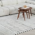 thumbnail image 4 of Rug Branch Domus Abstract Indoor Area Rug, Cream Black, Modern - Living Room, Bedroom, Dining Room, and Kitchen, 4 of 8