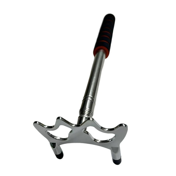 Puente de taco de billar portátil, cabeza de puente, estante de cabeza extraíble, Metal telescópico de acero inoxidable para competición de accesorios horquilla baja Soledad Puente de billar