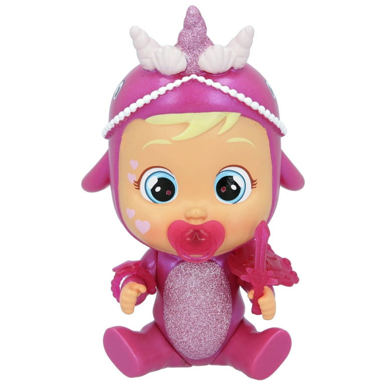Cry Babies Magic Tears Pink Edition, Pieces Doll Playset with