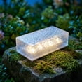 thumbnail image 6 of Solar Puck Lights Outdoor Waterproof, Solar Brick Lights Outdoor Led Rock Lights Patio Brick Lights 4 Packs for Patio, Yard, Walkway Decor, 3.9 Inch, 6 of 6