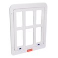 thumbnail image 1 of Pet Flap Door, Anti Scratch  Slide Gate Frame  For Pets White,Black, 1 of 8